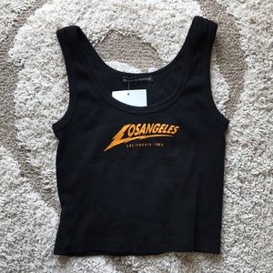 NWT brandy Melville Los Angeles tank